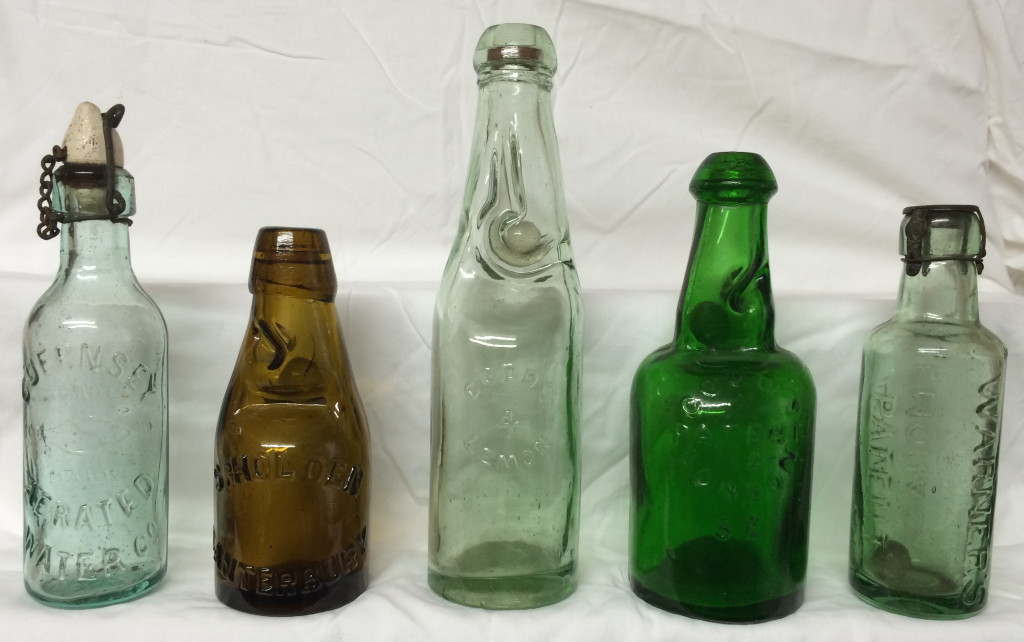 Five great bottles! (photo taken a few hours after they were unwrapped)